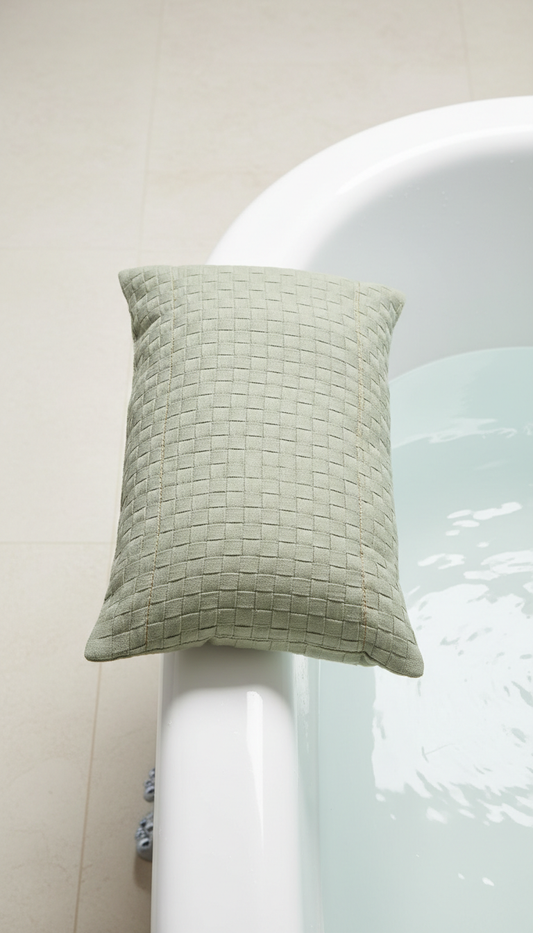 Coussin bain coton hypoallergénique premium